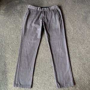 Volcom Men's Charcoal Chinos